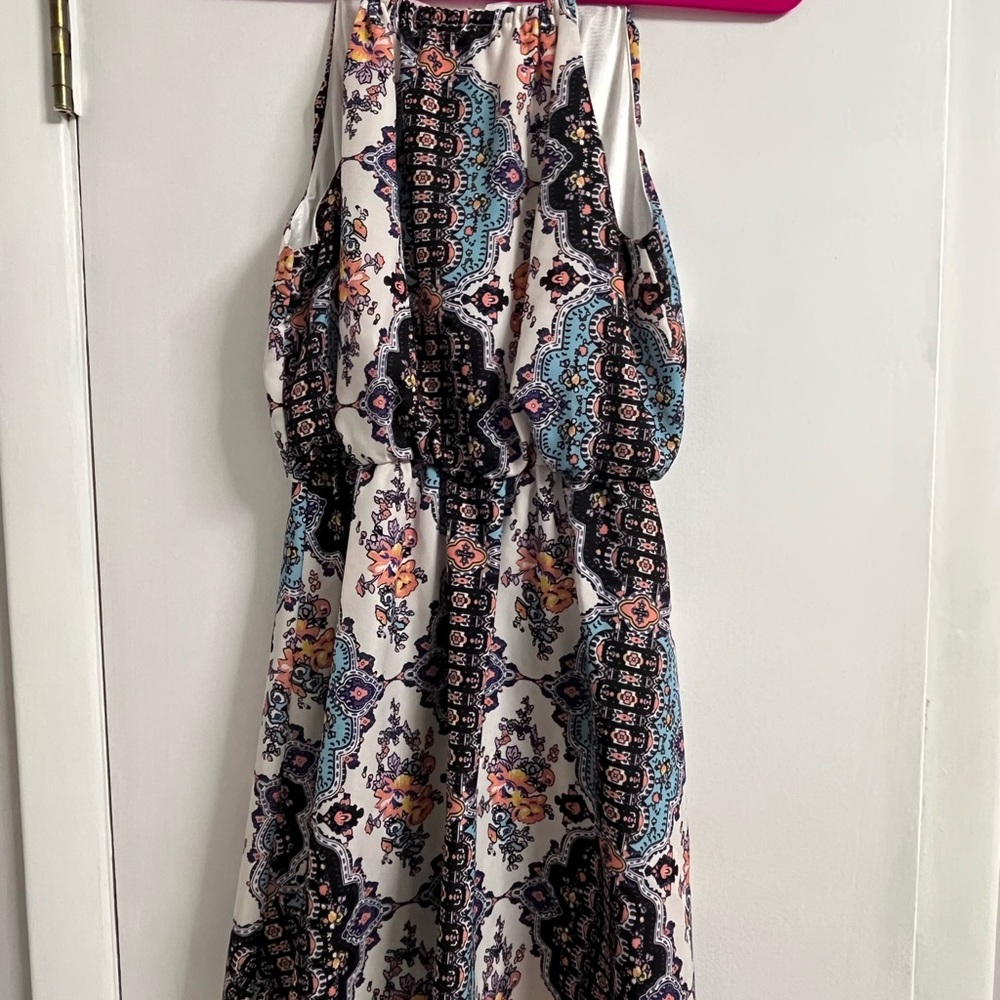 SHEIN Multicolor Boho Maxi Dress